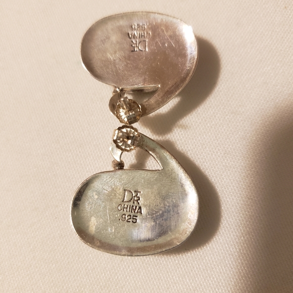 DRT Jay King Sterling Silver Post Earrings - Picture 3 of 9